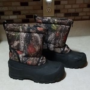 Camo Winter Snow Boots